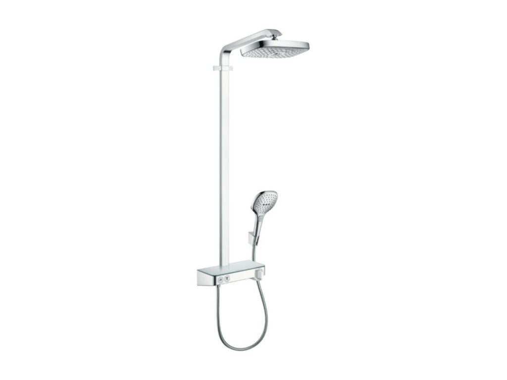 Dekonao Raindance Select E 300 EcoSmart thermostatic shower column with 30cm chrome mixer tap HJIC60499