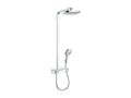 Dekonao Raindance Select E 300 EcoSmart thermostatic shower column with 30cm chrome mixer tap HJIC60499