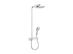 Dekonao Raindance Select E 300 EcoSmart thermostatic shower column with 30cm chrome mixer tap HJIC60499
