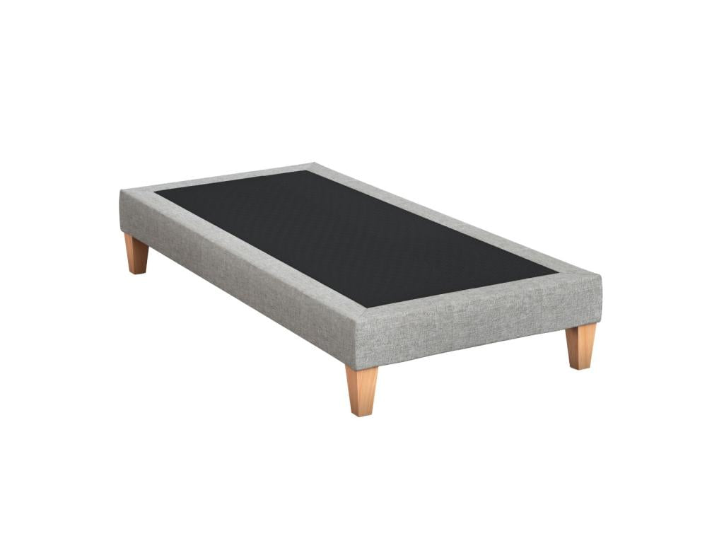 Dekonao grey upholstered decorative bed base 80x200 BNIW98163