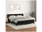 Dekonao bed base with black 180x200 velvet mattress DBVP85206