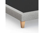 Dekonao grey upholstered decorative bed base 80x200 BNIW98163