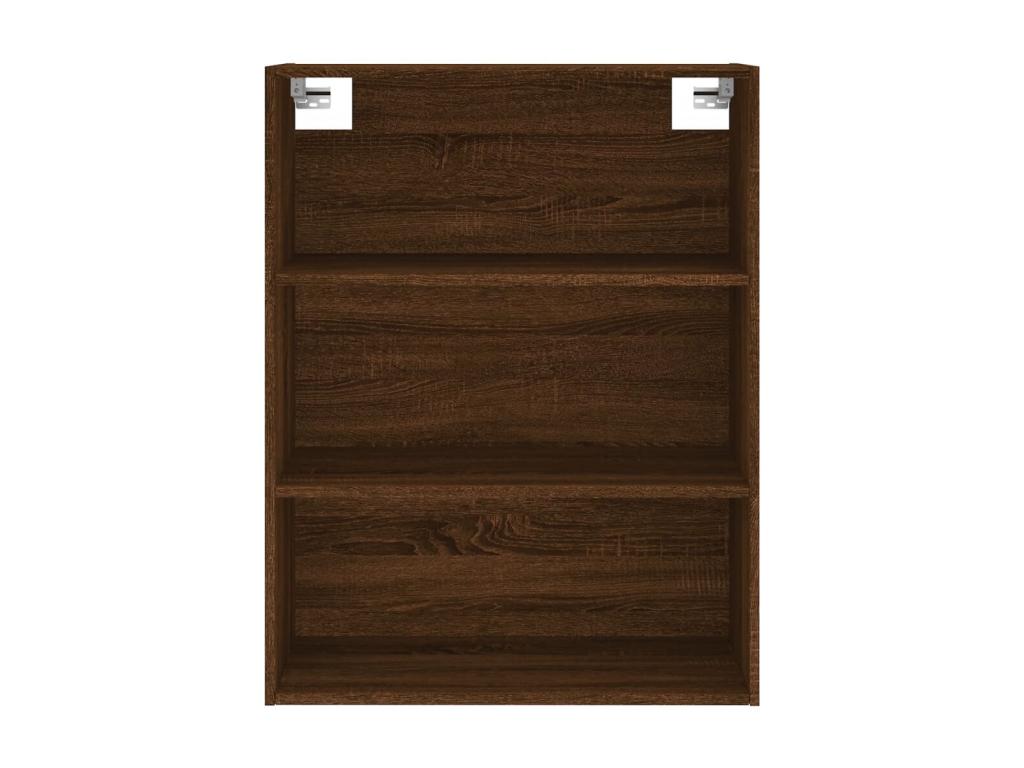 High sideboard, brown oak, 69.5x34x180 cm, engineered wood, VVUW21000