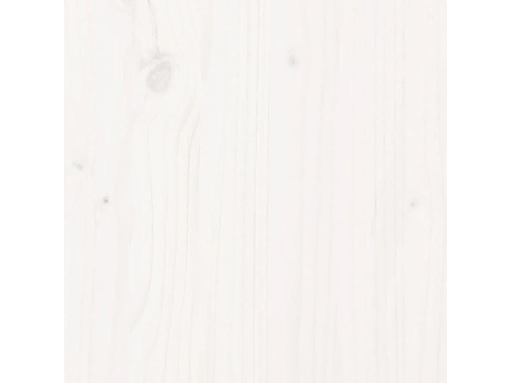 5-piece white solid pine wood garden furniture set OSYJ13289