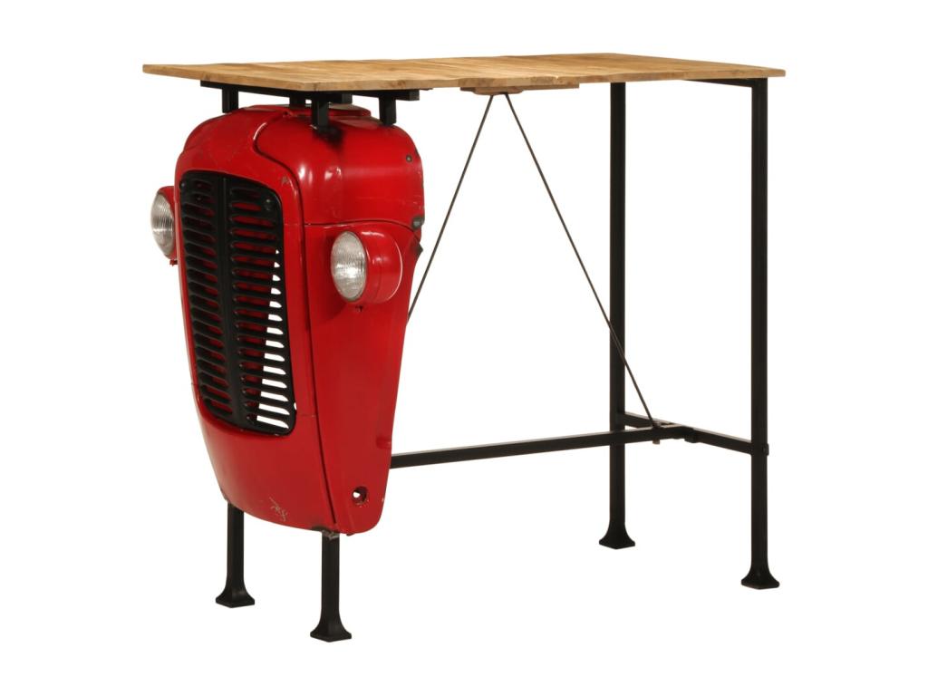 5-piece solid mango wood bar set EQVS63156