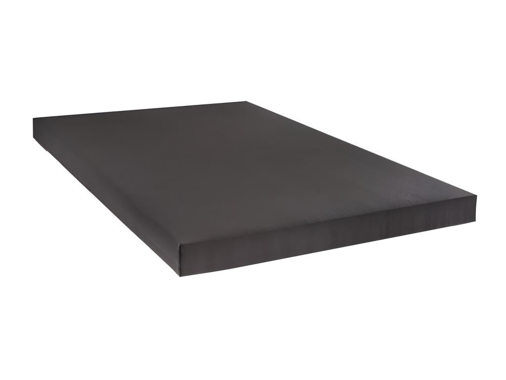 Nobellea BEDDING - Nobellea upholstered bed base 140x190 cm - 13 cm thick - Anthracite grey, legs not included GGDP48506
