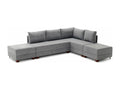 Dekonao Modular Right-Hand Corner Sofa, Grey Fabric DOQU85121