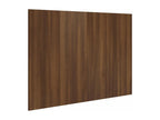 Brown Oak Headboard 120x1.5x80 cm Engineered Wood SUAK27451