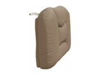 Cappuccino headboard cushion 90 cm faux leather JKCR36465