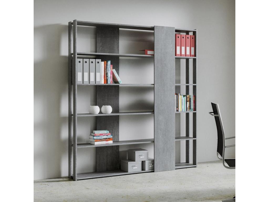 Dekonao B concrete gray bookcase NYGI81666