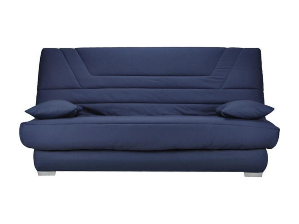 Dekonao Click Clack Sofa Bed with 14cm Fabric Mattress and Storage - Duck Blue - 130x190cm ITRZ37649