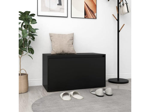 Entryway bench 80x40x45 Black IAYM46342