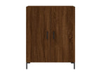 High sideboard, brown oak, 69.5x34x180 cm, engineered wood, VVUW21000