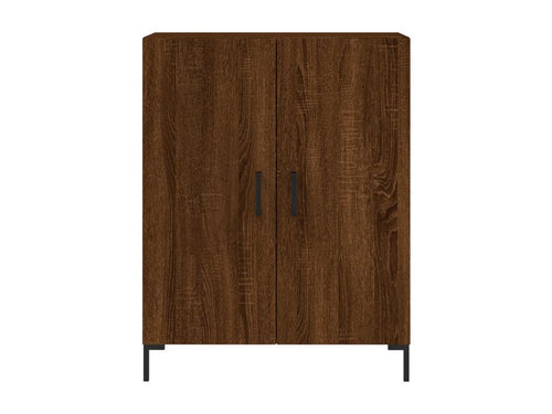 High sideboard, brown oak, 69.5x34x180 cm, engineered wood, VVUW21000