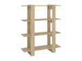 Dekonao Oak Bookshelf/Room Divider 100x30x123.5 cm VUYW64716