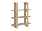 Dekonao Oak Bookshelf/Room Divider 100x30x123.5 cm VUYW64716