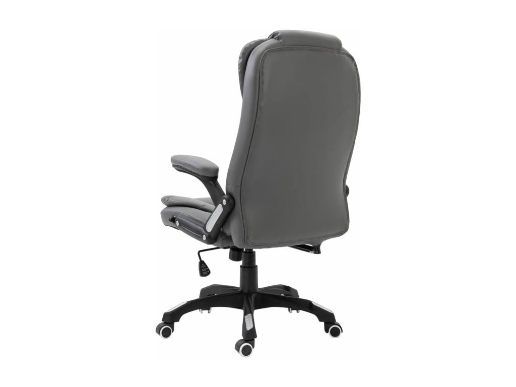 Anthracite Faux Leather Office Chair FEBF09629