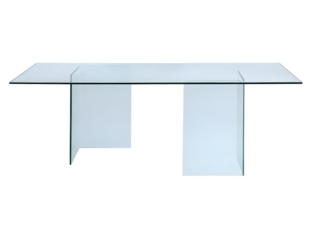 Dekonao Dining Table - 8 people - Tempered Glass FCDL78112