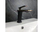 Black/Rose Gold Basin Mixer Tap - Dekonao ZFRK59894