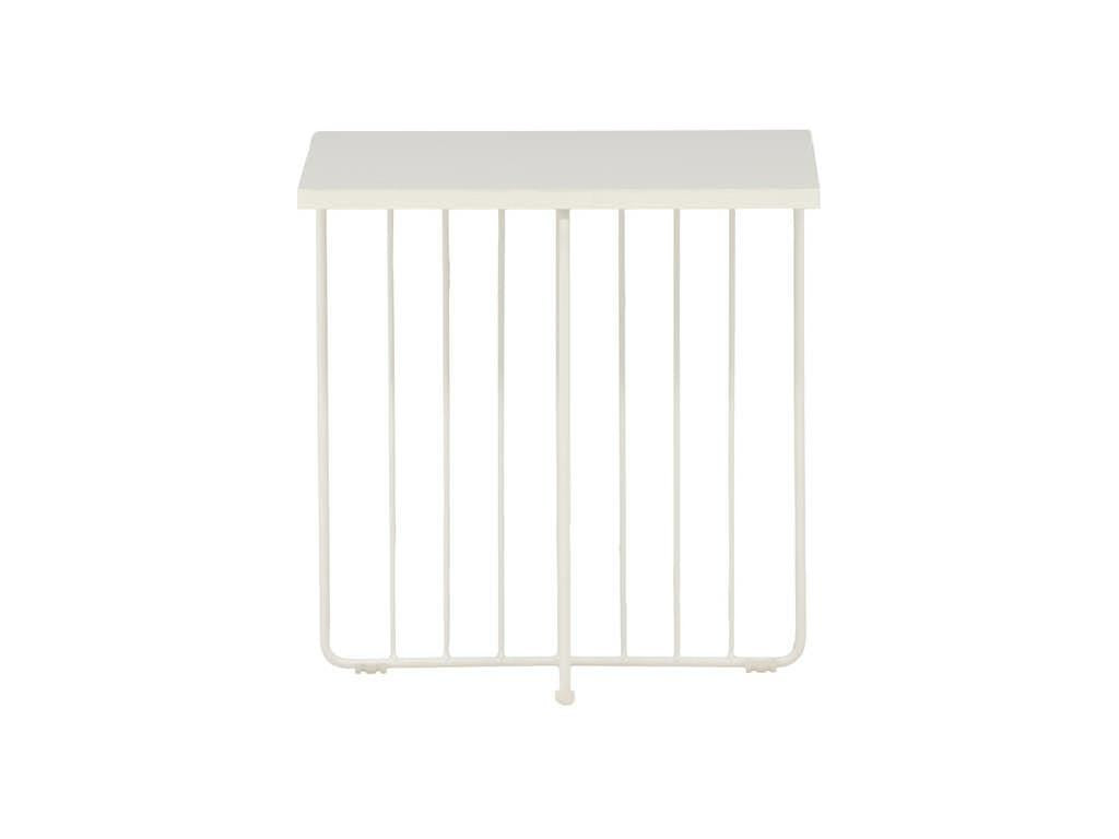 Dekonao corner table 40x40cm white. JUPF79859
