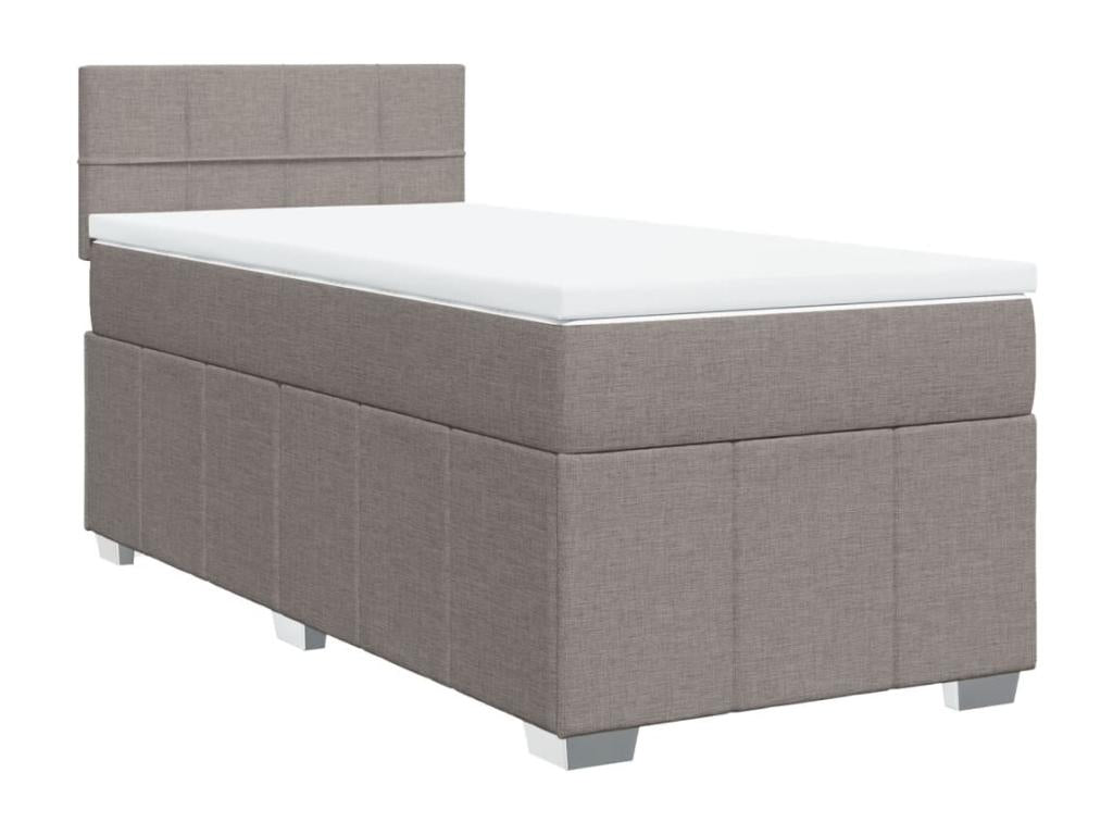 Dekonao bed base with Dekonao mattress 80x200 cm Fabric FMLH53290