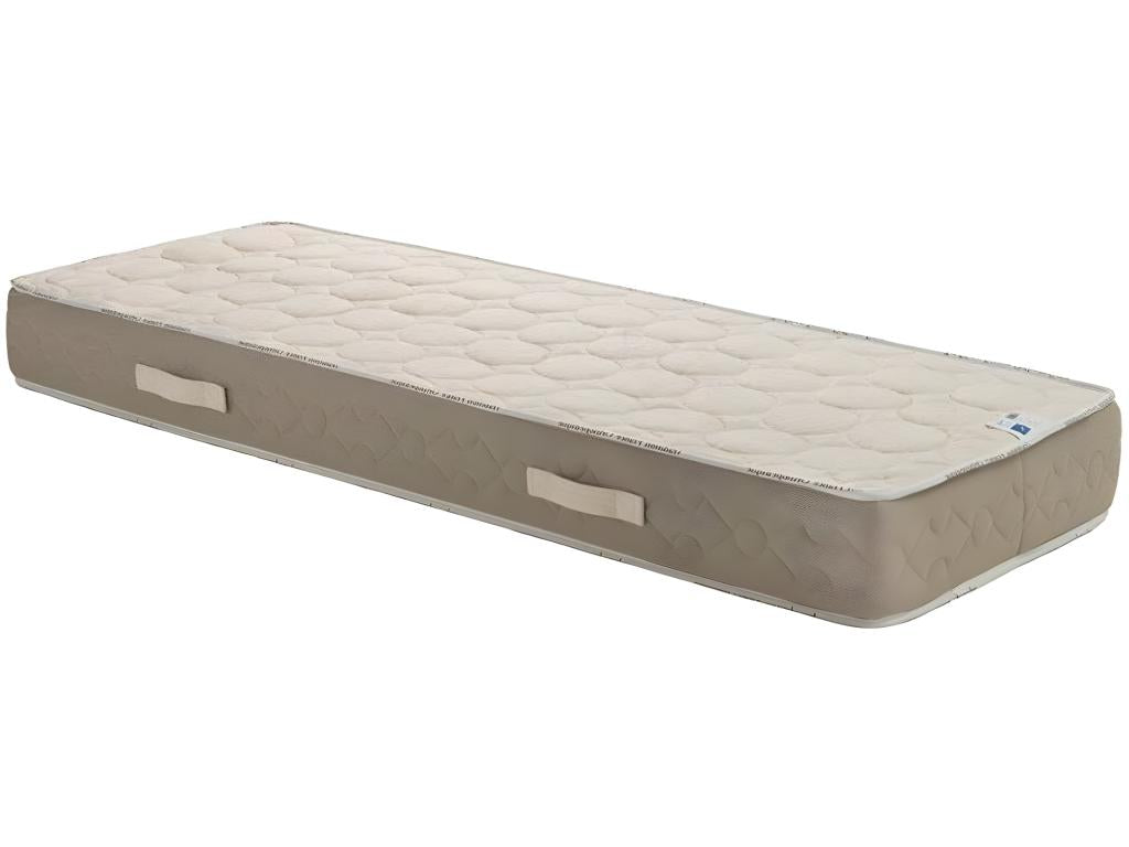 90x190x23 cm firm latex mattress with cotton cover, 7 comfort zones, polished high-resilience latex core, KYUP71631