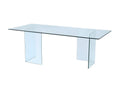 Dekonao Dining Table - 8 people - Tempered Glass FCDL78112