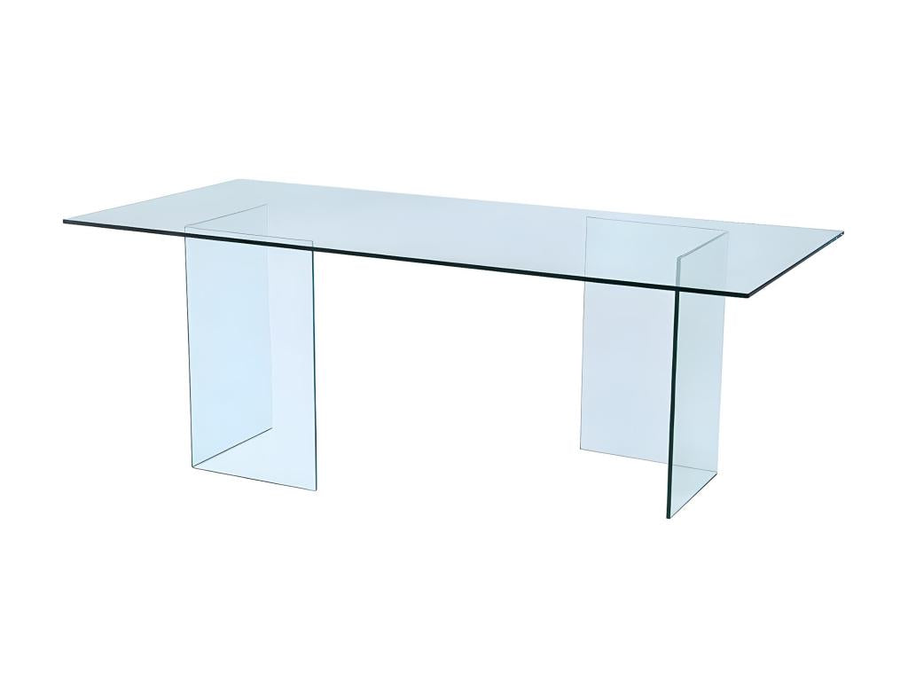 Dekonao Dining Table - 8 people - Tempered Glass FCDL78112