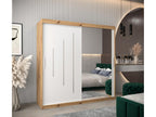 Nobellea 2 Sliding Door Wardrobe 200/200/62 2 Doors Nobellea/White WMNA89624