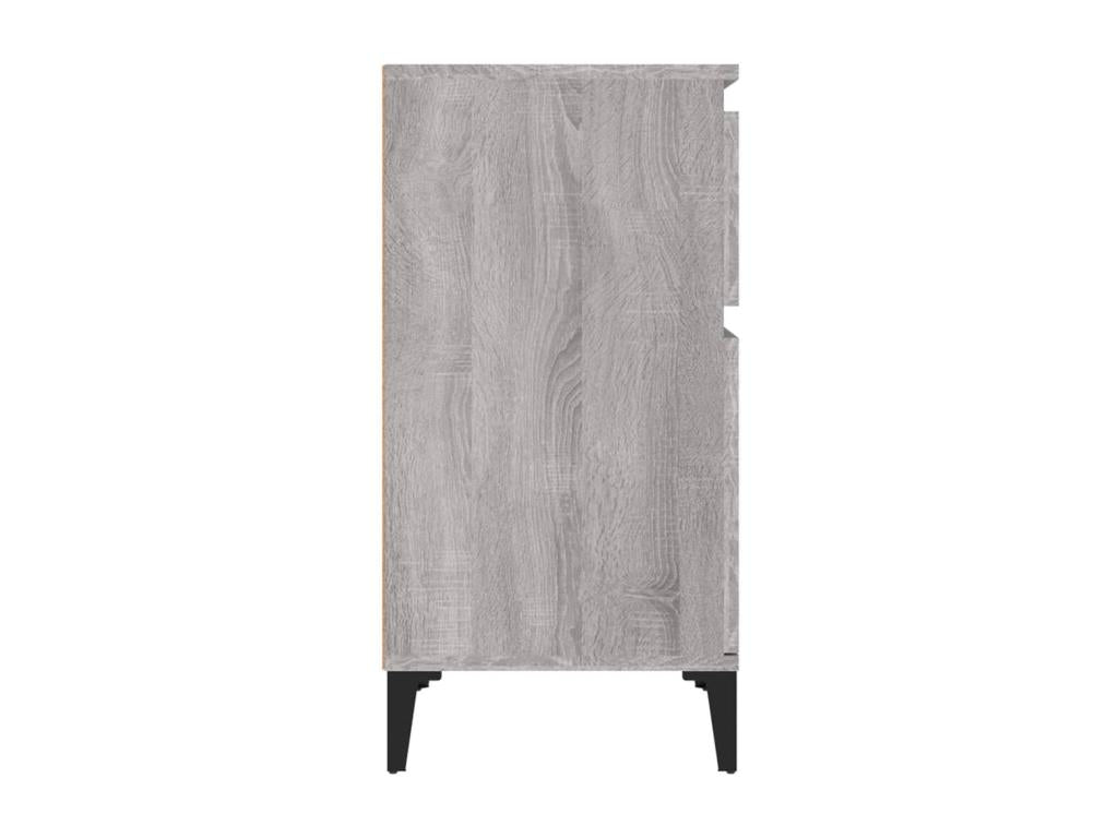 Dekonao Premium - Dekonao bedside table, grey, 40x35x70 cm VKZK84313
