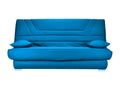 Dekonao Click Clack Sofa Bed with 14cm Fabric Mattress and Storage - Duck Blue - 130x190cm ITRZ37649
