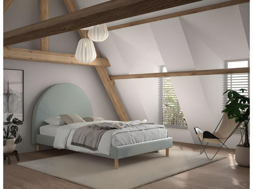 Ligniva BF009 bed frame 140x200 cm Green SGOP77929