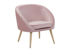 Dekonao Armchair in Pink Velvet VKEJ32617