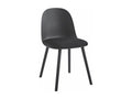 Dekonao chair with velvet seat cushion - Comfort and modernity - Black VTLA74765