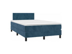 Dekonao bed base with LED mattress, dark blue, 120x200 cm, RYBU81047