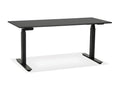 160cm Electric Adjustable Designer Desk, Black CAHU42006