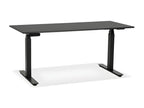 160cm Electric Adjustable Designer Desk, Black CAHU42006