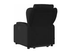 Black Fabric Reclining Massage Chair DZUY62396
