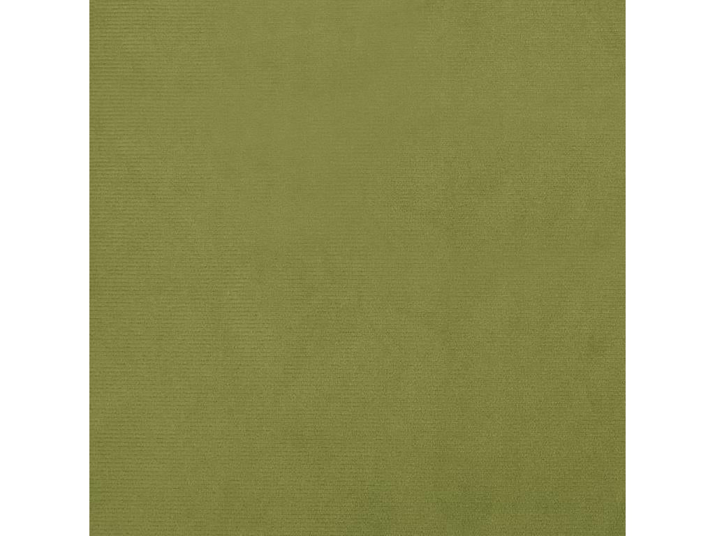 Rocking chair with rubberwood legs, light green velvet, BHCS34338