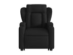 Black Fabric Reclining Massage Chair DZUY62396