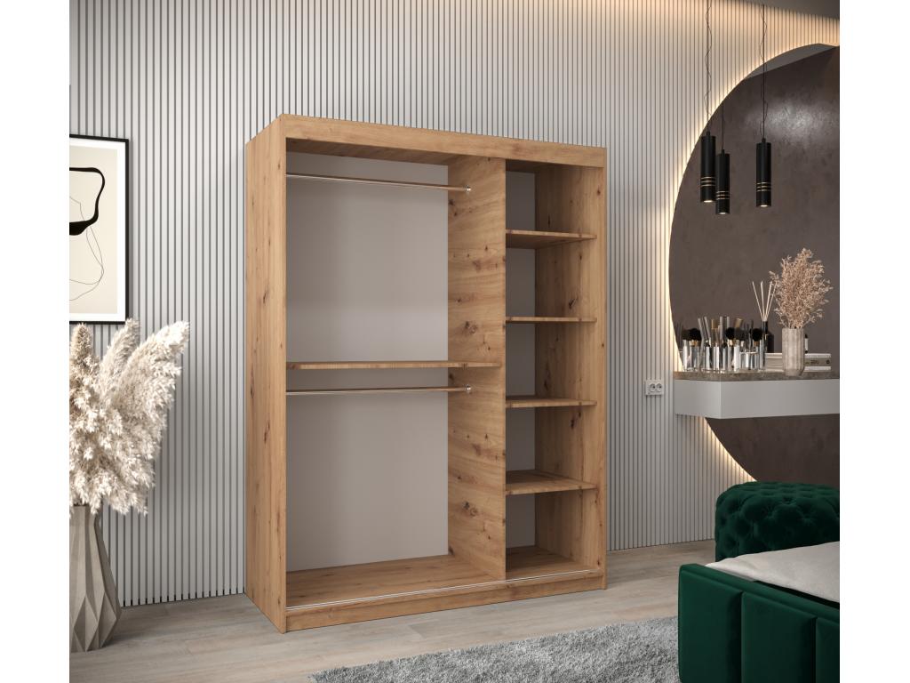 Dekonao Sliding Door Wardrobe 200/150/62 2 Doors Dekonao LOOC41006