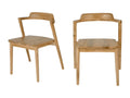 Dekonao - Set of 2 teak chairs - Wood RTSO52963