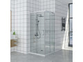 75x165 cm corner shower enclosure with easy entry, 200 cm high, made of tempered glass SKUV65978