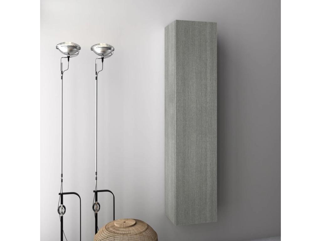 Dekonao Grey Melamine Bathroom Column L 34cm KWLM06395