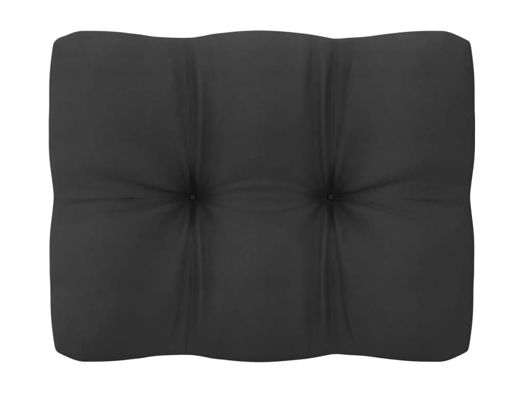 12-piece garden furniture set with cushions, white, solid pine wood, JKGU48579