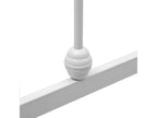 White Metal Bed Frame 180x200 cm QUTV13814
