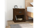 2-piece bedside tables, brown oak, 39x39x47.5 cm, engineered wood, UPAG47751