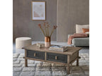 Coffee table in recycled solid pine UURU84901