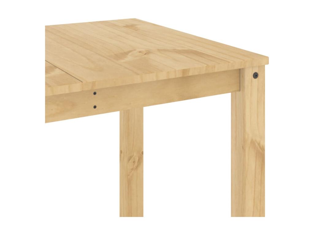 Dekonao dining table 160x80x75 cm solid pine wood LMPC93252