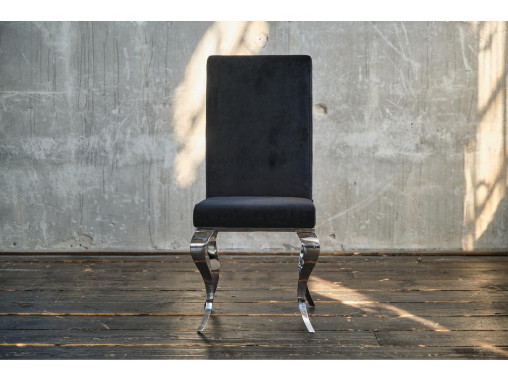 Chair - Black Velvet - Dekonao OZDS98666